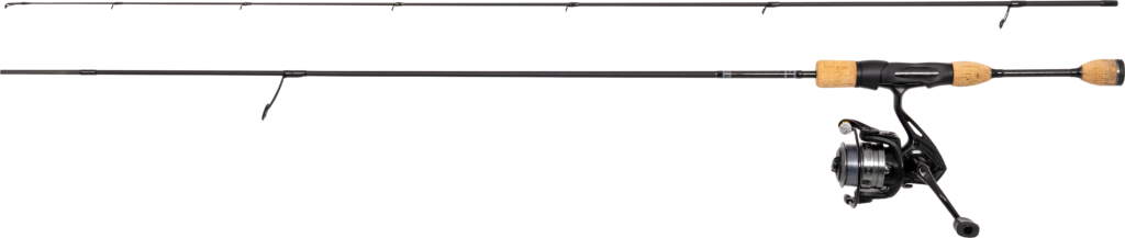 Комплект въдица и макара 2м Trout UL 1-5г 1000 FD 0.20мм монофилно влакно