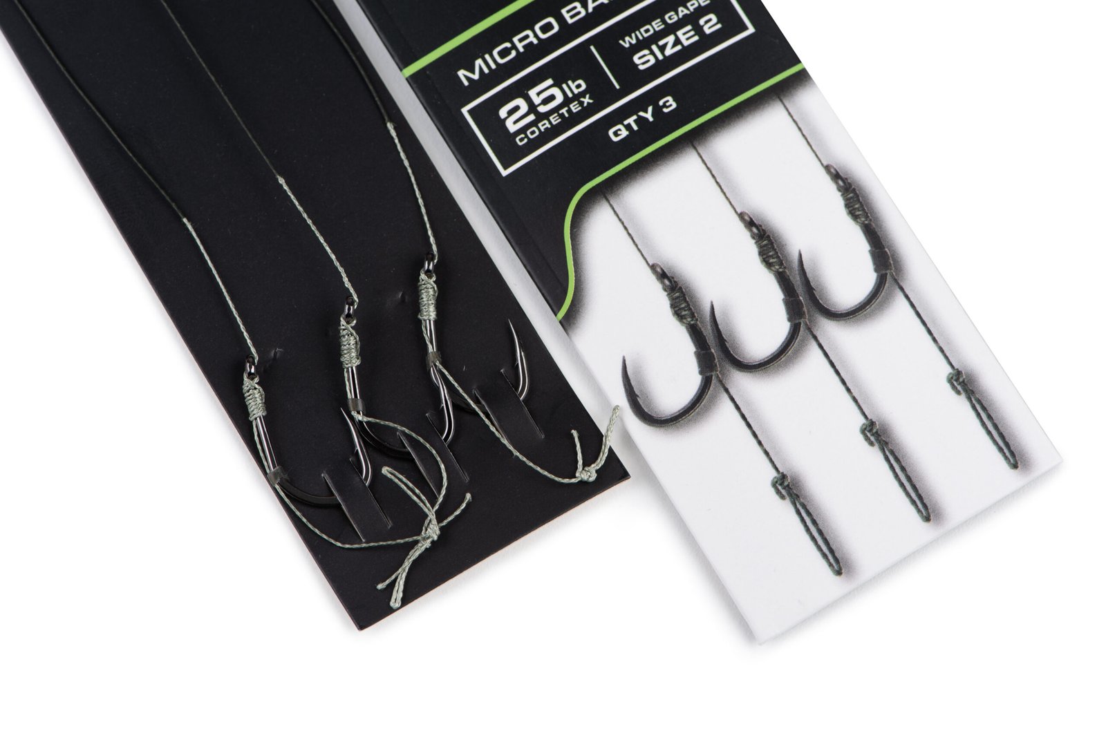 Carp Ready Rigs Wide Gape Размер 2 25lb 3 бр.