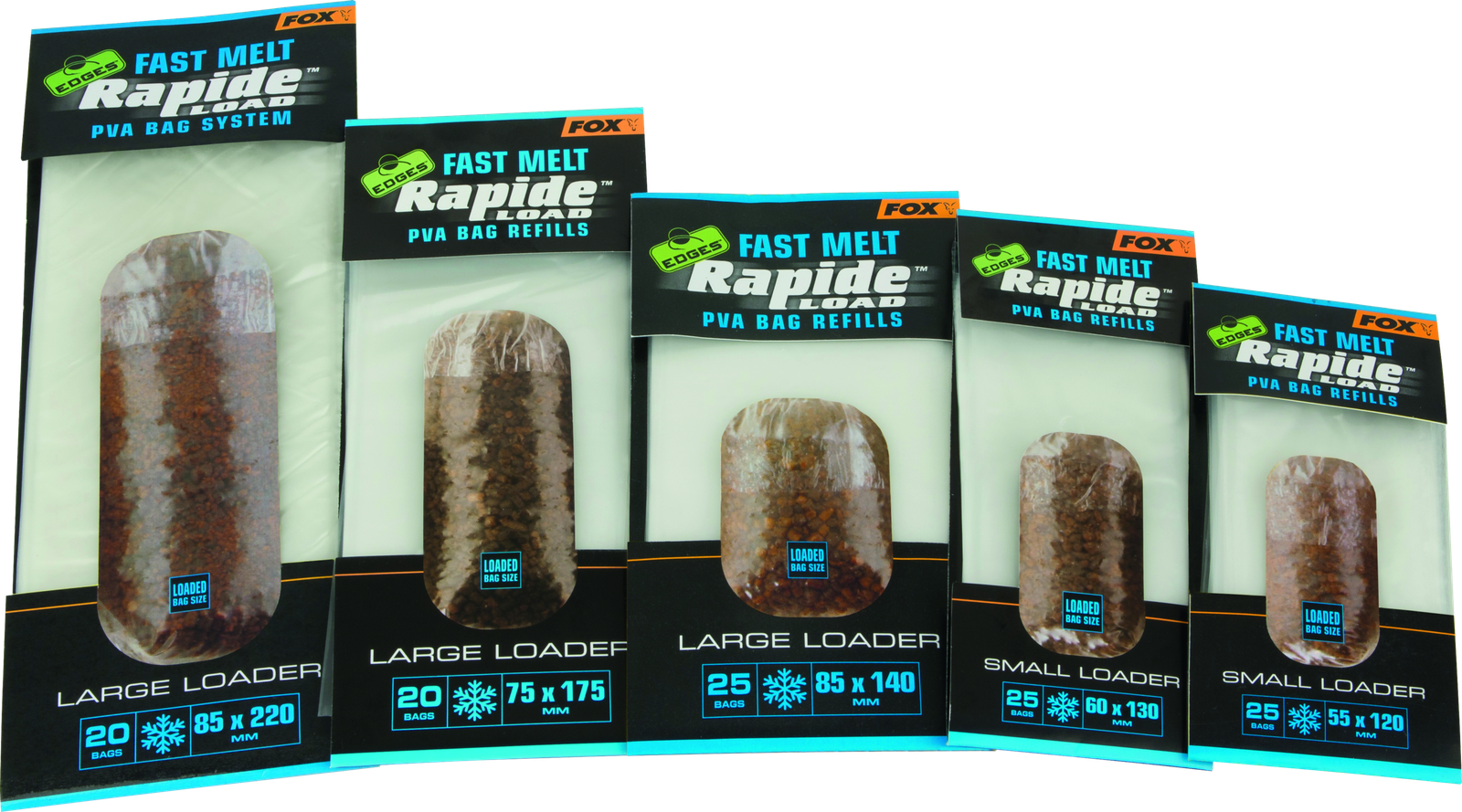 Refills Edges Rapide Fast Melt 55ммx120мм 25 броя торбички