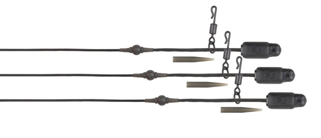 Edges Naturals Heli-Clip монтажи 50lb Leadcore 3 бр.