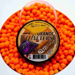 Уафтъри VTBFISHING Frosted Orange 6/8 mm