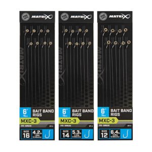 Вързани куки Matrix MXC-3 Bait Band Rigs №12 / 0.18mm