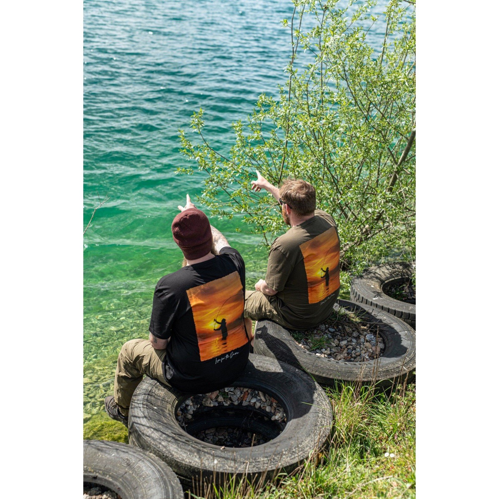 Тениска KORDA Sunrise Tee Dark Olive M - Image 3
