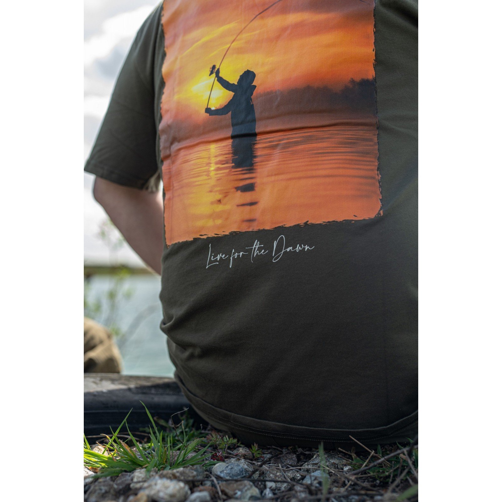 Тениска KORDA Sunrise Tee Dark Olive M - Image 7
