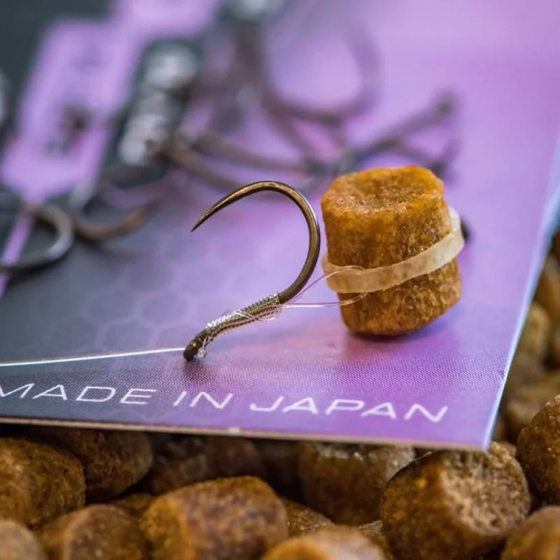 Куки MATRIX X9 Carp Wide Gape Barbless Eyed №14 - Image 7