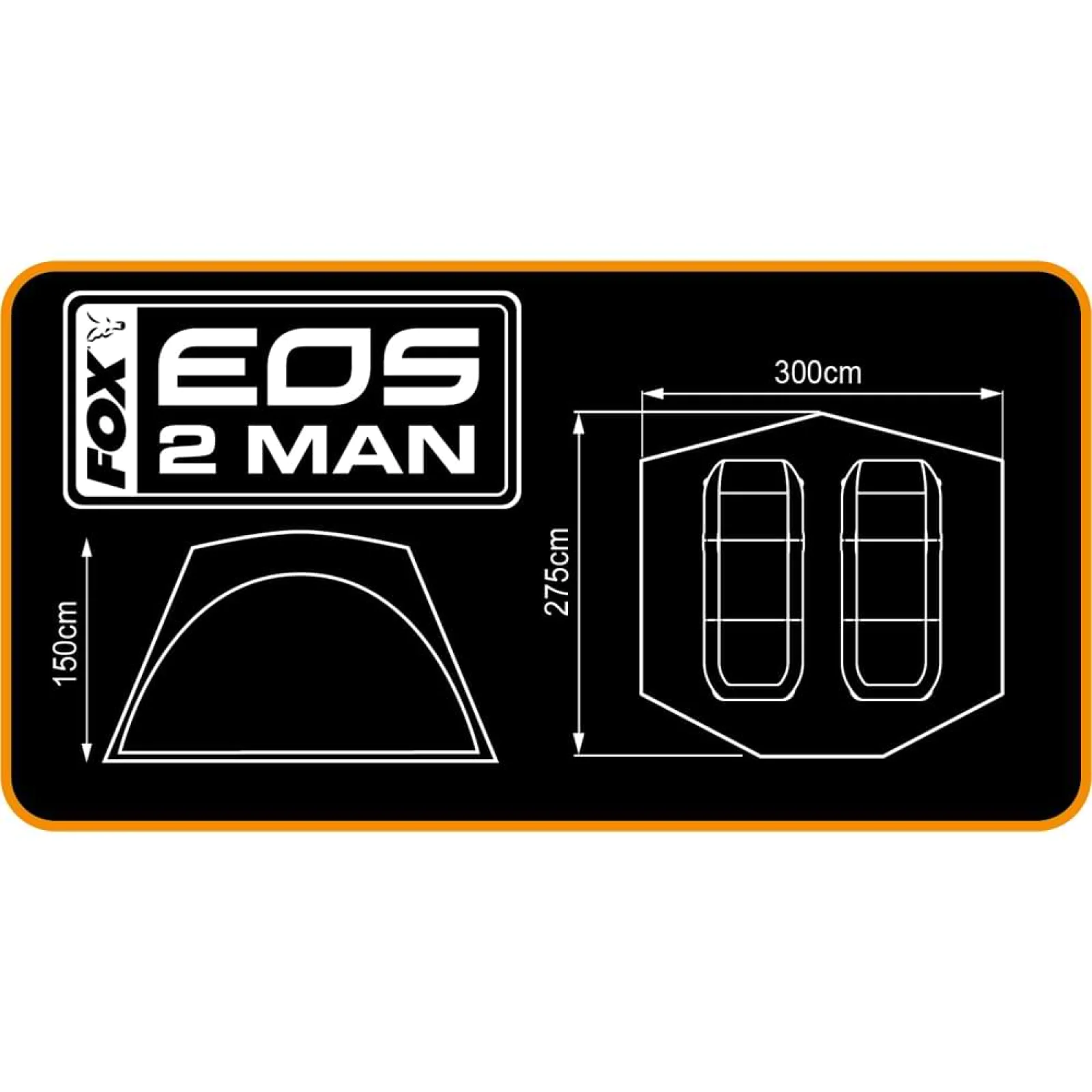 Палатка FOX EOS 2 Man Bivvy - Image 2