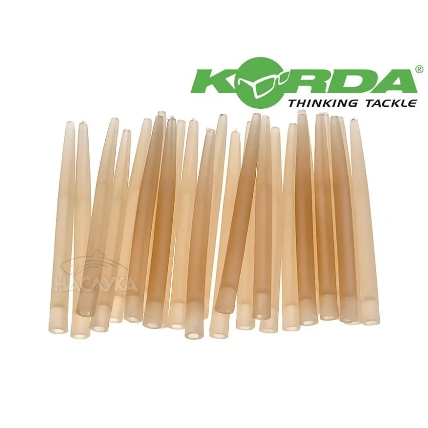 Шлаух KORDA Anti Tangle Hooklink Sleeves Brown - 25 броя - Image 5