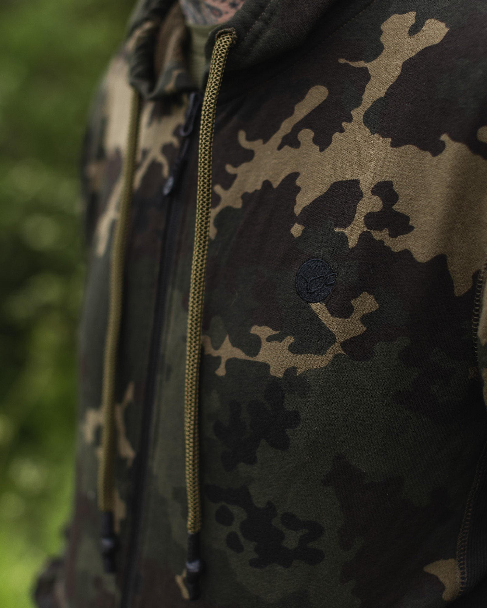 Суитчър KORDA ZIP Hoodie Dark Kamo 2XL - Image 4