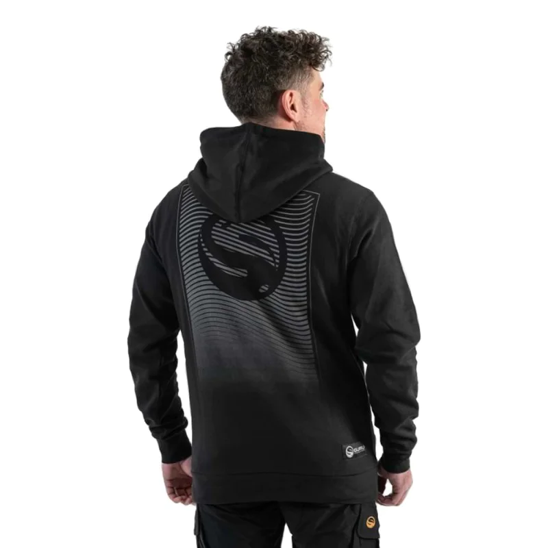 Суитшърт GURU Black Lightweight Hoodie - Размер XL - Image 2