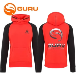 Суитшърт GURU Hoodie Red-Black - Размер XXXL