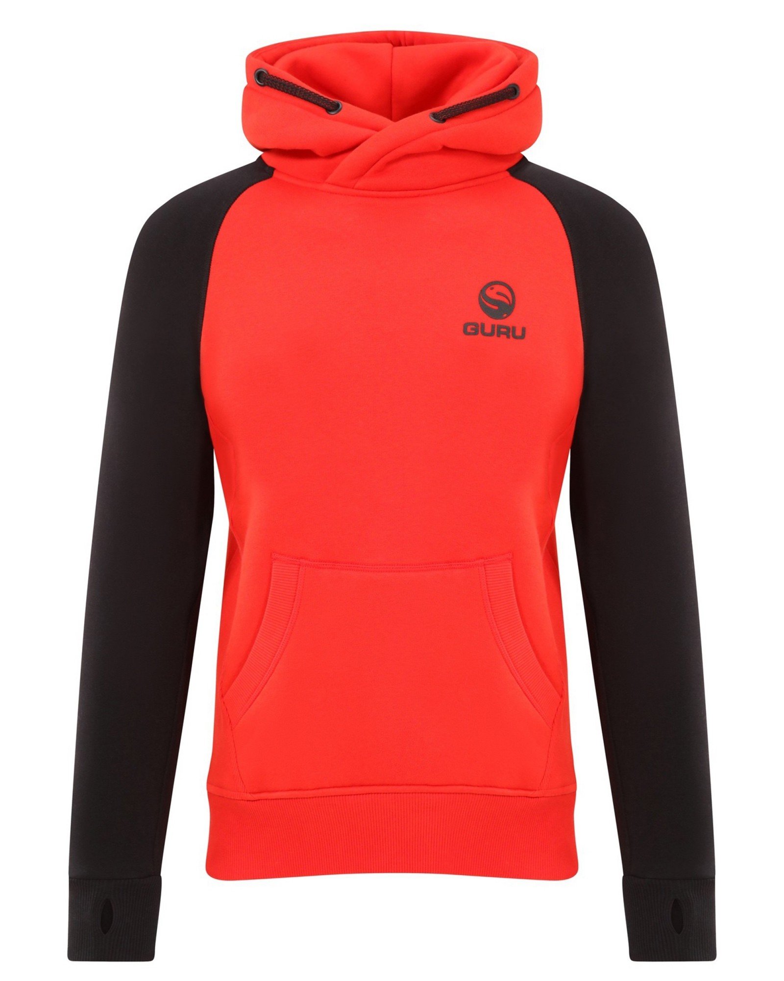 Суитшърт GURU Hoodie Red-Black - Размер XL - Image 7