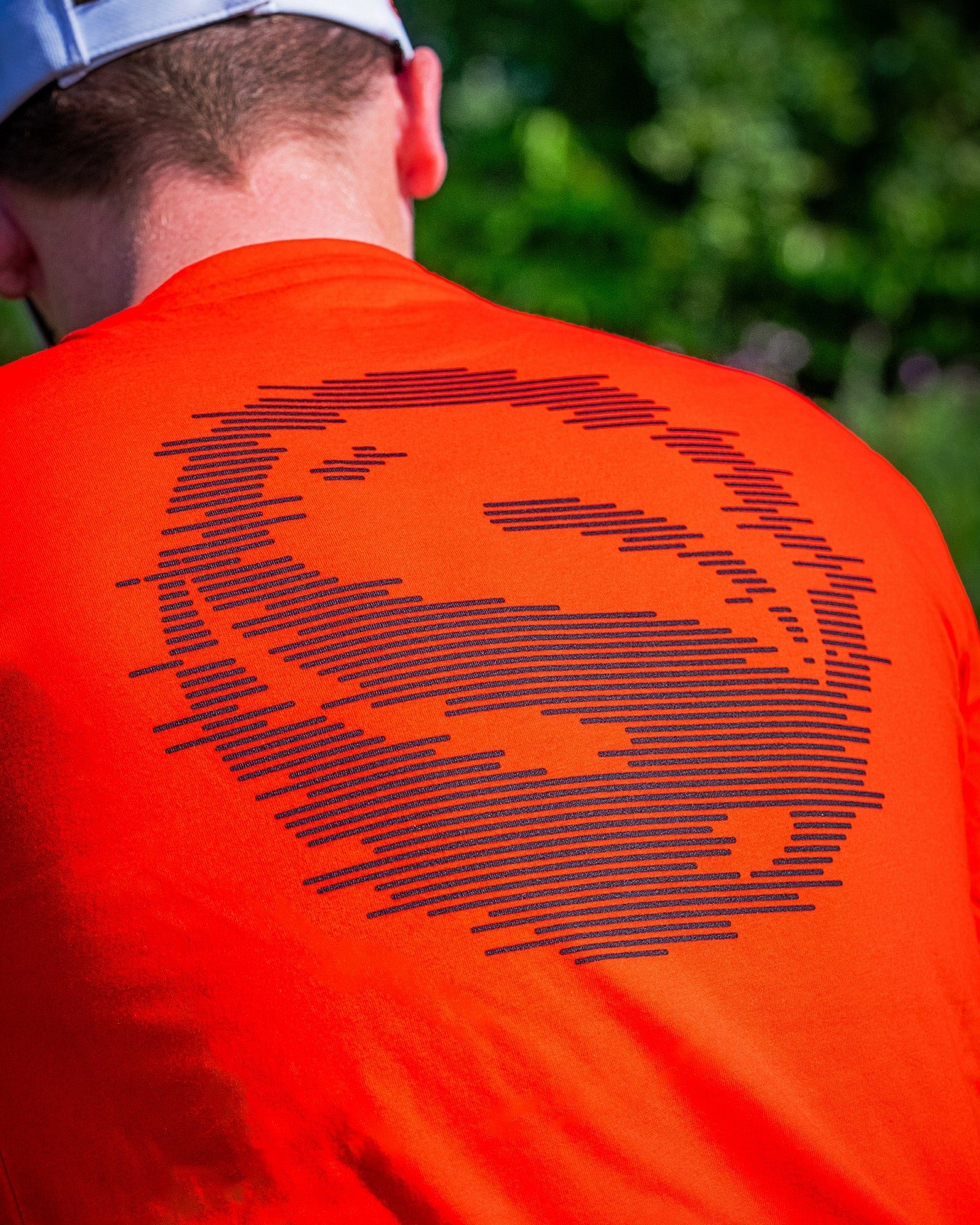 Тениска GURU Glitch Tee Red T-Shirt - Размер XL - Image 5