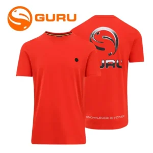 Тениска GURU Semi Logo Tee Red - Размер L