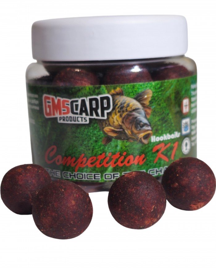 Бавноразтворими Протеинови Топчета GMS CARP Competition K1 Slow 20mm