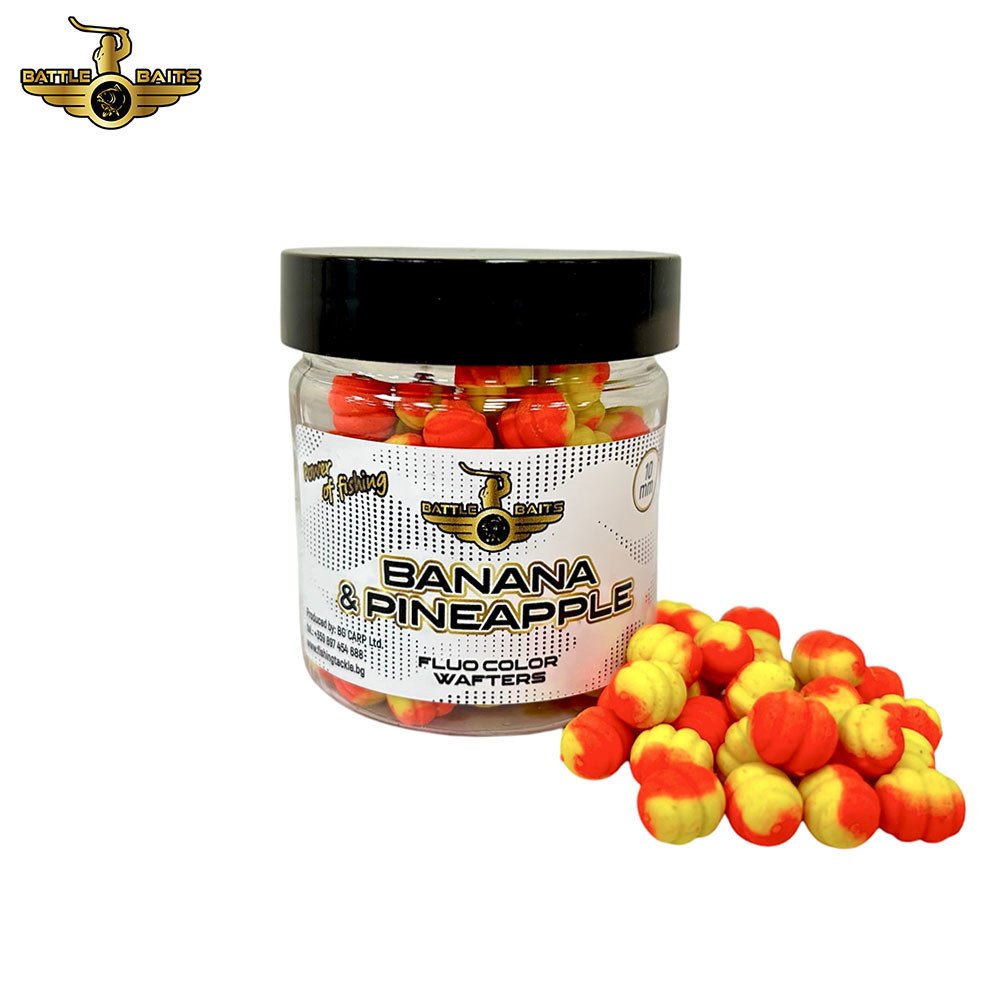 Дъмбел Уафтър Battle Baits Fluo Color Banana Pineapple 10mm