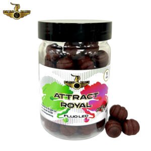 Дъмбели Battle Baits FLUO LED Dumbells Attract Royal 15mm