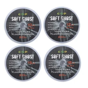 Влакно флуорокарбон ESP Soft Ghost Fluorocarbon 18 lb 20m