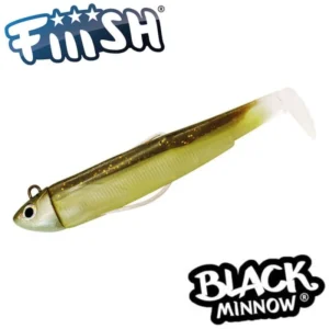 Силиконови примамки FIIISH Black Minnow No2 Combo - 9 cm, 8g - Sparkling Brown