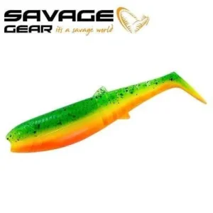 Силиконови примамки SAVAGE GEAR Cannibal Shad 10cm 9g - Firecracker