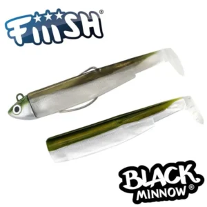 Силиконови примамки FIIISH Black Minnow No2 Combo - 9 cm, 8g
