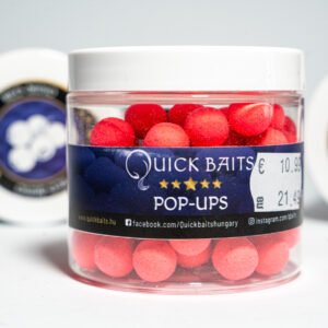 Плуващи топчета Quick Baits Pop Ups Red-Amino Pink