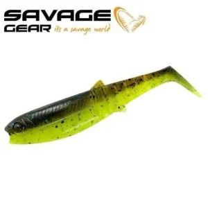 Силиконови примамки SAVAGE GEAR Cannibal Shad 10cm 9g - Chartreuse Pumpkin