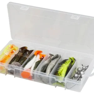 Комплект силиконови примамки SAVAGE GEAR Cannibal Shad Kit 6.8 & 8cm Mixed Colors 36pcs