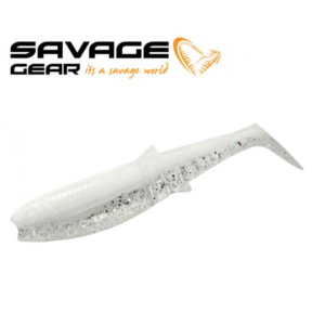 Силиконови примамки SAVAGE GEAR Cannibal Shad 10cm 9g (5pcs) - White Flash
