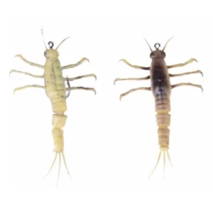 Силиконова примамка SAVAGE GEAR 3D TPE Mayfly Nymph - Yellow Belly