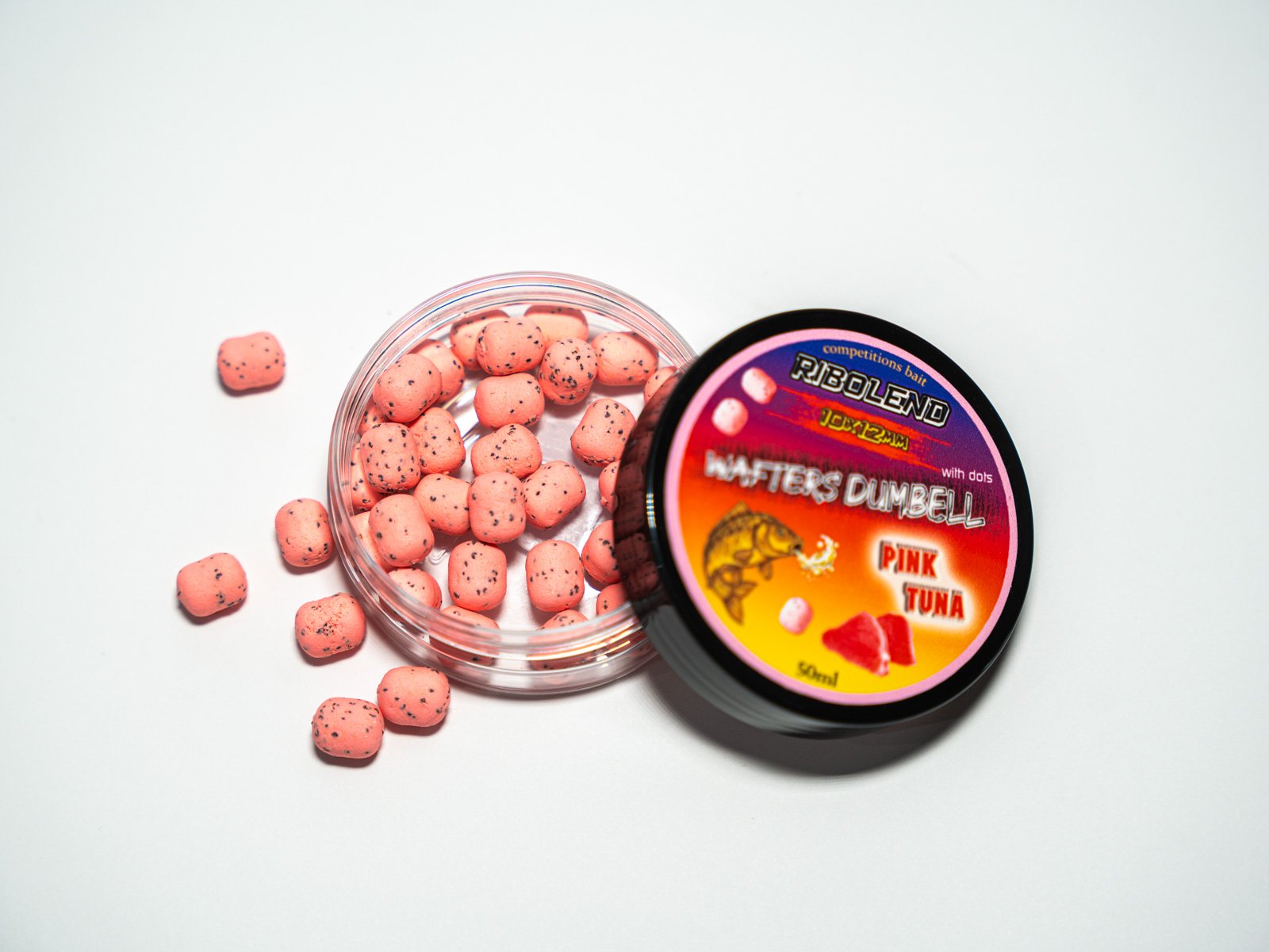 Уафтър RIBOLEND Wafter Pink Tuna 10x12mm - Image 3