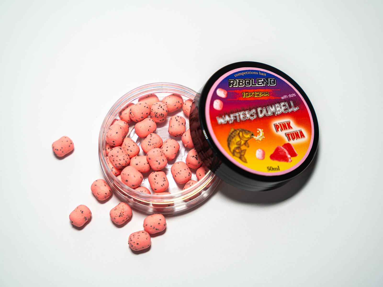 Уафтър RIBOLEND Wafter Pink Tuna 10x12mm - Image 4