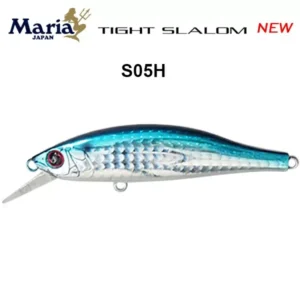 Воблер MARIA Tight Slalom 80mm 11gr Sinking - #027