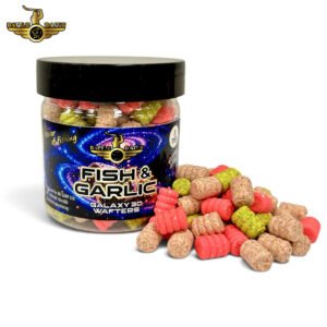 Фидер дъмбели BATTLE BAITS Galaxy 3D Wafters Fish Garlic 8mm